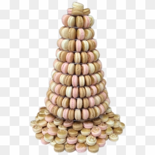 Gold Painted French Macaron Tower - Coin, HD Png Download