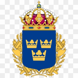 B9ace 🐊 On Twitter - Swedish Military Coat Of Arms, HD Png Download
