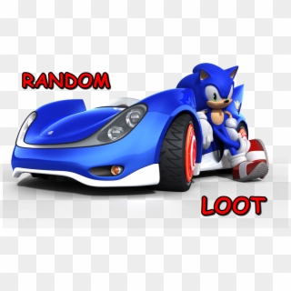 Hello, And Welcome To Random Loot, A Hopefully Continous - Sonic Y Sega All Stars Racing Sonic, HD Png Download