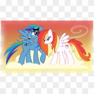 Posted Image - Rainbow Dash's Parents, HD Png Download
