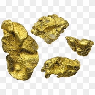 Download Gold Nuggets Png Images Background - Silver And Gold Nuggets, Transparent Png