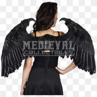 Small Maleficent-inspired Feather Wings , Png Download - Maleficent Inspired Dress, Transparent Png