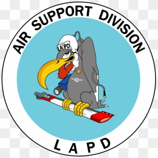 Seal Of The Lapd Air Support Division - Lapd Air Support Division, HD Png Download