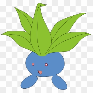 Pokemon Oddish Png - Pokemon That Looks Like A Blueberry, Transparent Png