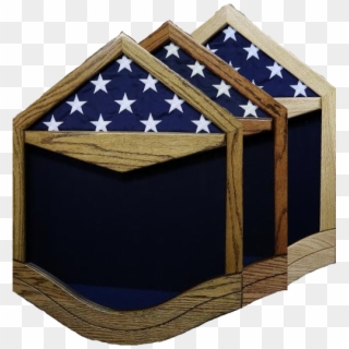Air Force Tsgt E-6 Shadow Box W/ Flag Window - Tent, HD Png Download