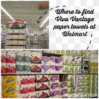 Viva Vantage Paper Towels, Walmart, Tailgating, Razorbacks, - Convenience Store, HD Png Download