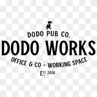 Logo Dodo Works Transparent - Calligraphy, HD Png Download