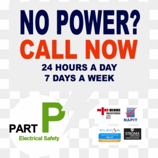 Need A 24-hour Emergency Electrician In Derby - Graphic Design, HD Png Download