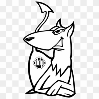 Ddp Logo Black And White - Cartoon, HD Png Download