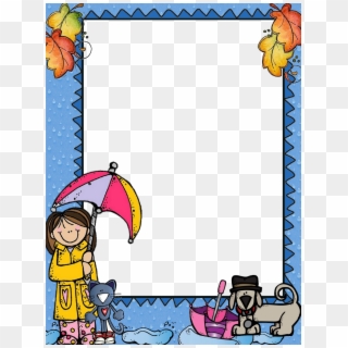 Page Borders, Borders And Frames, School Decorations, - Cartoon, HD Png Download