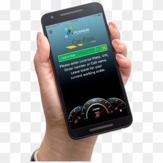 Car-pass App - Smartphone, HD Png Download