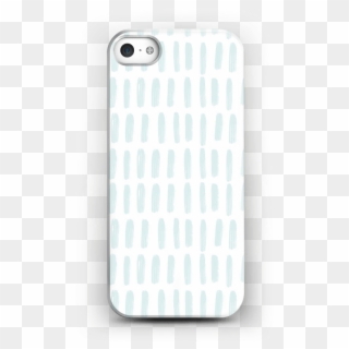 Light Blue Stripes Case Iphone 5/5s - Mobile Phone Case, HD Png Download