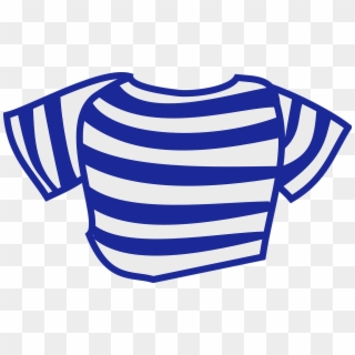 Shirt Pirate Clothes Stripes Png Image - Stripe Clipart Black And White, Transparent Png