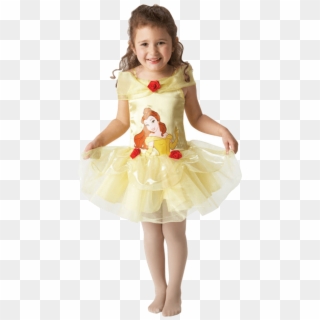 Child Belle Ballerina Disney Costume - Beauty And The Beast Ballerina, HD Png Download
