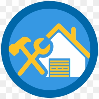 Garage Door Services Icon , Png Download - Garage Door Services Icon, Transparent Png