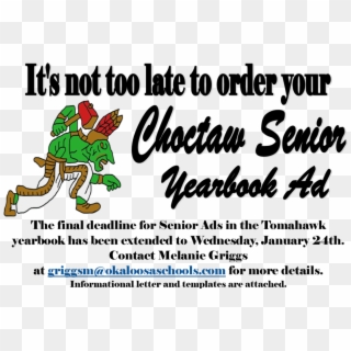 Senior Yearbook Ad Informational Letter - Economy, HD Png Download