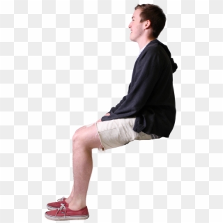 Sitting People Cutouts - People Sitting, HD Png Download