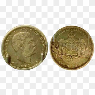 1883 Kalakakua One Dollar - Spqr Coin, HD Png Download