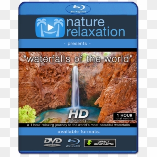 Waterfalls Of The World Hd Nature Relaxation Video - Mooney Falls, HD Png Download