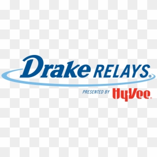 Drake Relays Presented By Hy-vee Logo - Hy Vee, HD Png Download