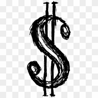 Dollar Png Transparent Images - Symbol Dollar Sign Drawing, Png Download