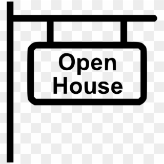 Open House Sign Svg Png Icon Free Download - Open House Icon Png Free, Transparent Png