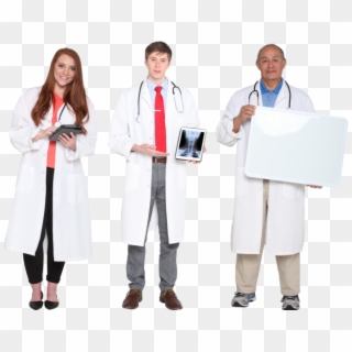 Getting Models Dressed Up As Doctors Or Nurses Isn't - Cut Out People Doctor, HD Png Download