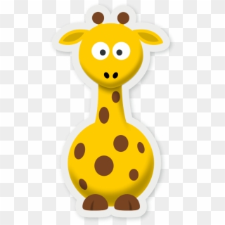 New Cartoon Giraffe Free Download - Cartoon Giraffe Transparent Background, HD Png Download