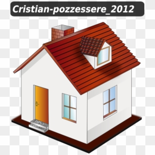 House Icon Clip Art - 3d House Clip Art, HD Png Download
