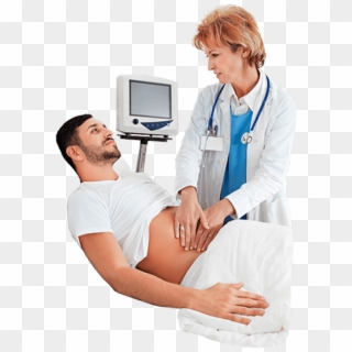 Doctor Checking Patient - Doctor & Patient Images Png, Transparent Png