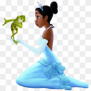 Princess Tiana And Frog Png Clipart - Princess And The Frog, Transparent Png