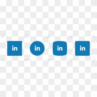 Linkedin Share Button Profitquery - Circle, HD Png Download