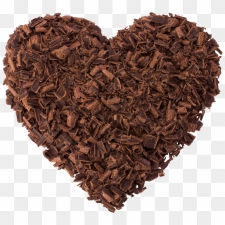 Chocolate Curls Heart Png Picture, Transparent Png