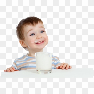 Baby Drinking Milk Png Image - Niño Leche, Transparent Png