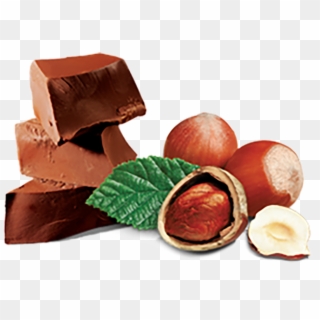 Milk Chocolate Hazelnut - Chocolate With Hazelnut Png, Transparent Png