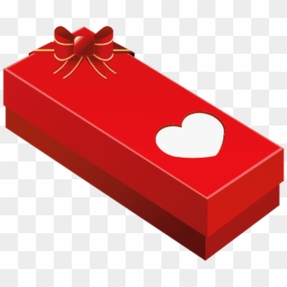 Free Png Download Valentine Gift Box With Heartpicture - Valentine's Day Gift Png, Transparent Png