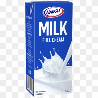 Unikai Full Cream Milk 1ltr, HD Png Download
