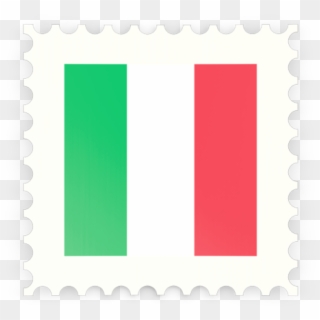 Italy Flag Post Stamp, HD Png Download
