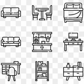 Furniture - Smart Device Icon Png, Transparent Png