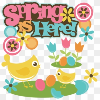 Spring Is Here - Scalable Vector Graphics, HD Png Download
