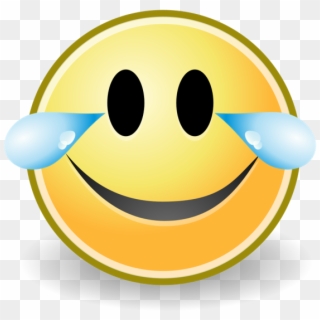 Smile With Tears - Smiley, HD Png Download