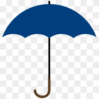 Blue Umbrella Clipart - Blue Umbrella Clip Art, HD Png Download