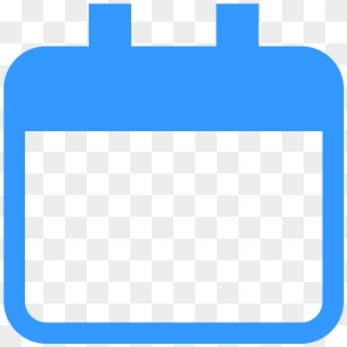 Feedbin Icon Calendar Png - Calendar Vector Icon Blue, Transparent Png