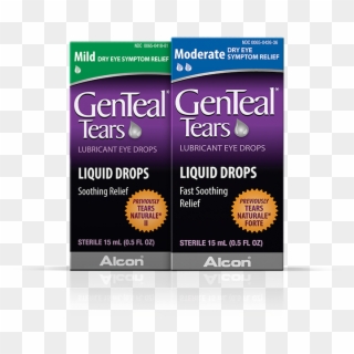 Genteal® Tears Liquid Eye Drops - Cosmetics, HD Png Download