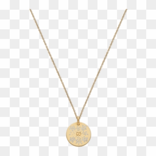 Gold Gucci Logo Png - Locket, Transparent Png
