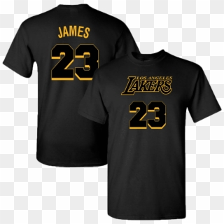 Men's Los Angeles Lakers Lebron James - Active Shirt, HD Png Download