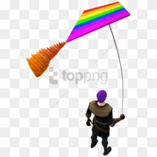 Free Png Requirements, Rainbow Kite Equipped - Rainbow Kite Png, Transparent Png