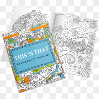 Free This 'n That Coloring Book - Doodle, HD Png Download
