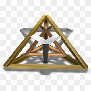 3d Pyramid Png - Triangle, Transparent Png