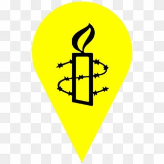 Amnesty Icon - Candle - Amnesty International White Logo, HD Png Download
